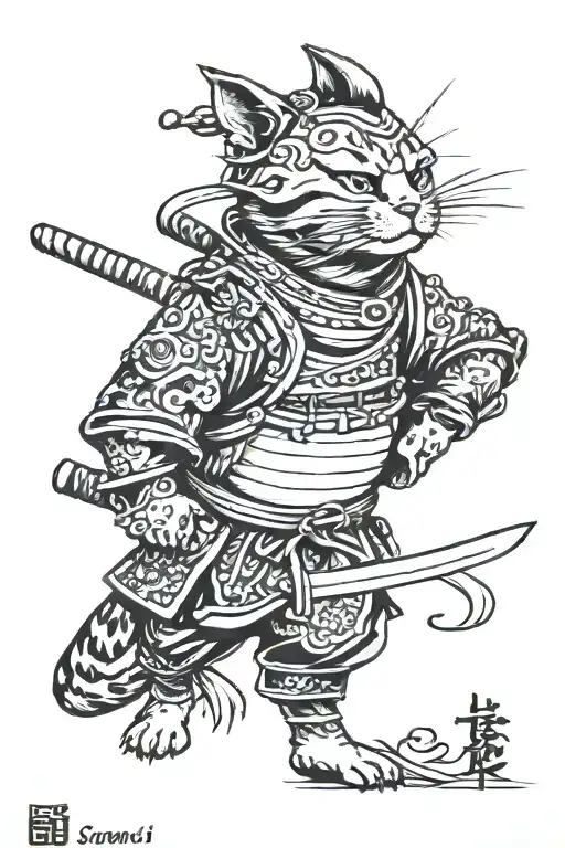 Neotrad Cat Samurai