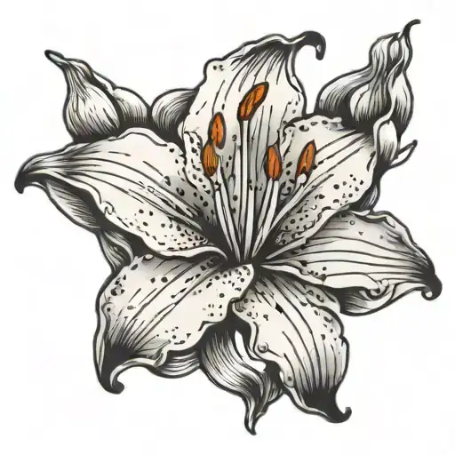 Lily Flower Blooming