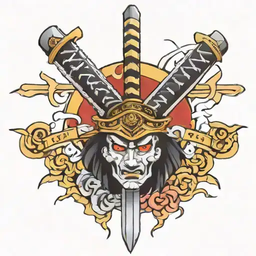 Broken Samurai Sword