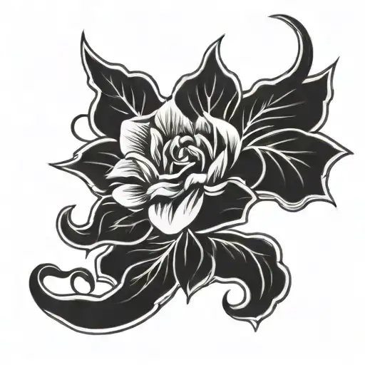 Black And White Outline