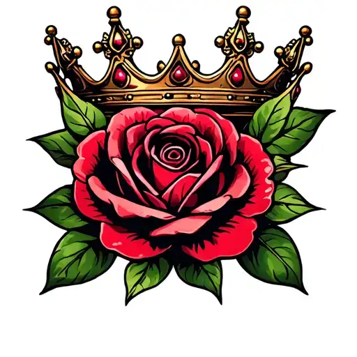 Sward Rose And Crown