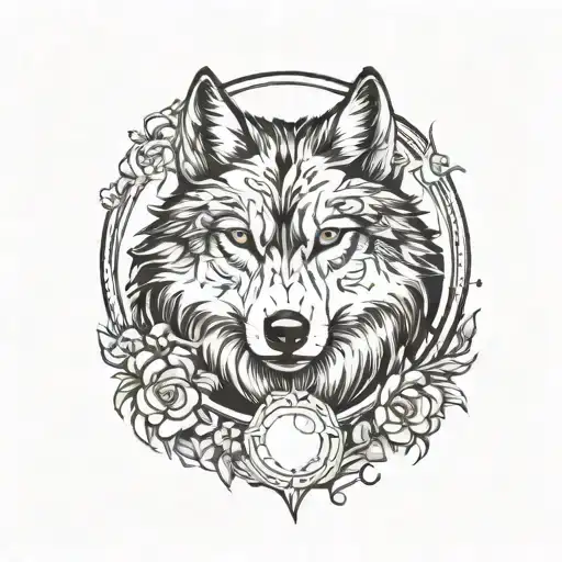 Wolf Whit Moon