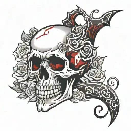 Love Blood Skull