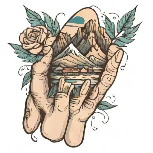 A Mountain In The Palm Of A Hand