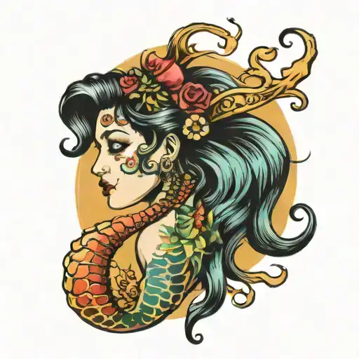 Gypsy Mermaid Siren Seahorse