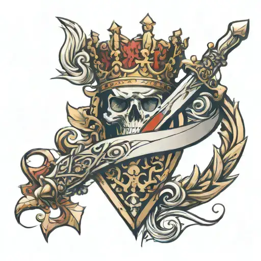 Aragon Sword And Crown Made