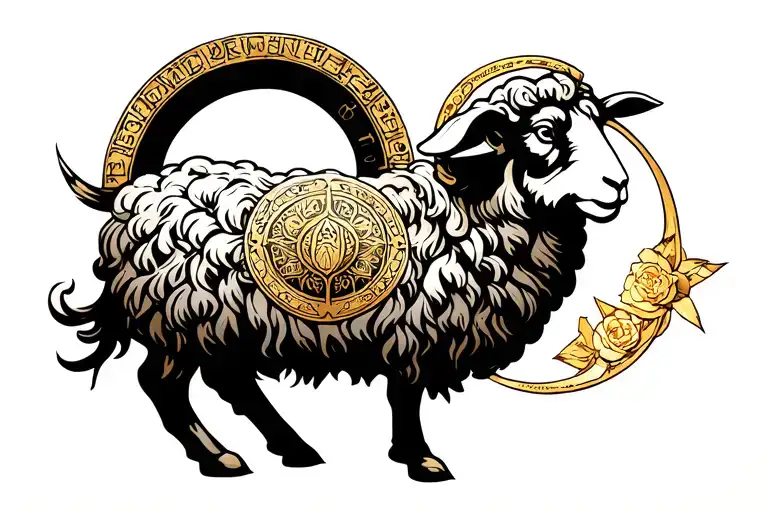The Guardian God Of The Zodiac Sign Of Sheep Means Peace And Wealth