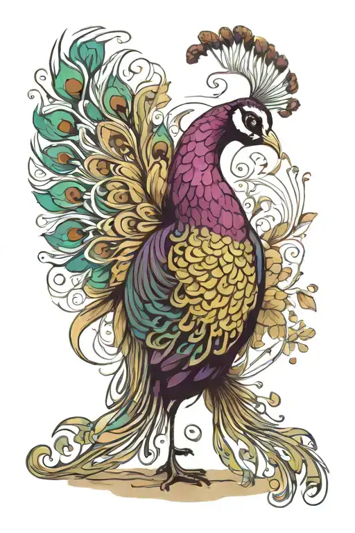 A Peacock