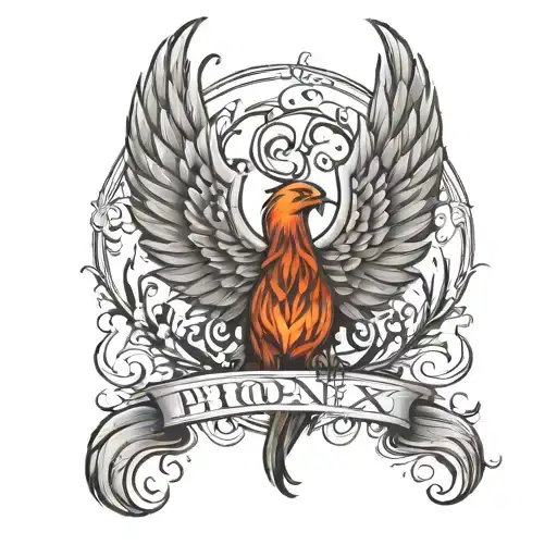 Phoenix Wings Fore Arm