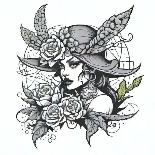 A Woman Who Is A Lover Of Skulent And Cactus