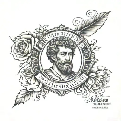 Stoicism Tattoo Forearm With A Quote Aswell Marcus Aurelius