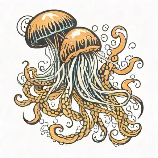 Fire Throwing Jellyfish