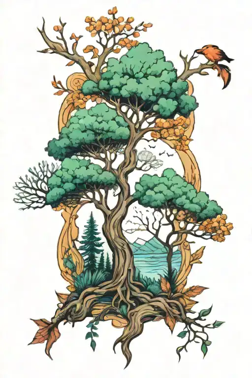 Nature Elements Like Trees