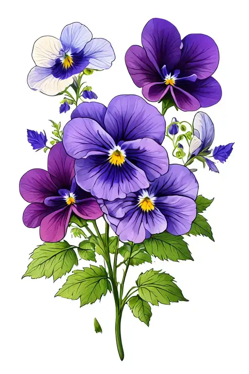 Violets And Primroses