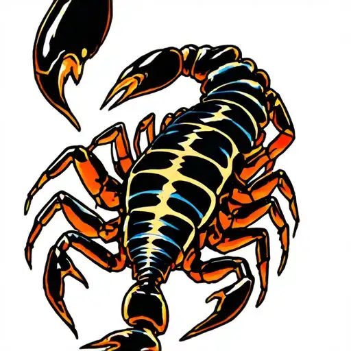 1997 Number With Scorpion Crawling