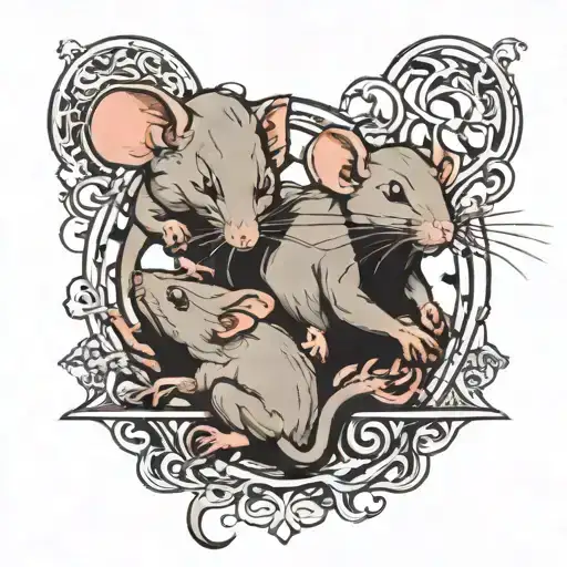 Rats Black And White