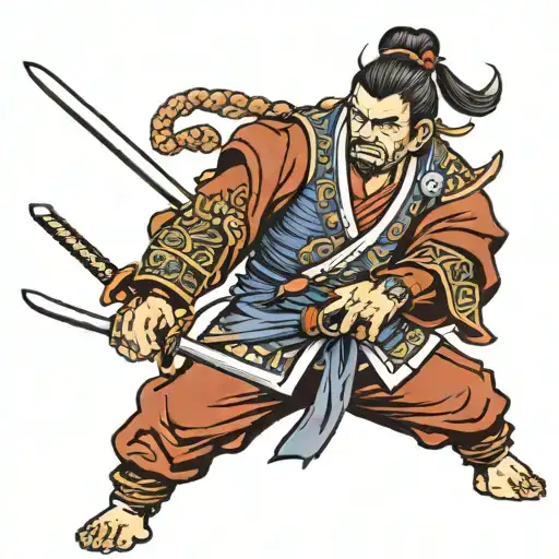 Samurai Standing