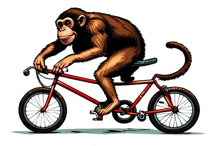 Monkey On A Unicycle
