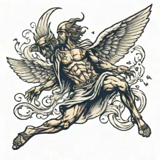 Icarus Falling From Sky