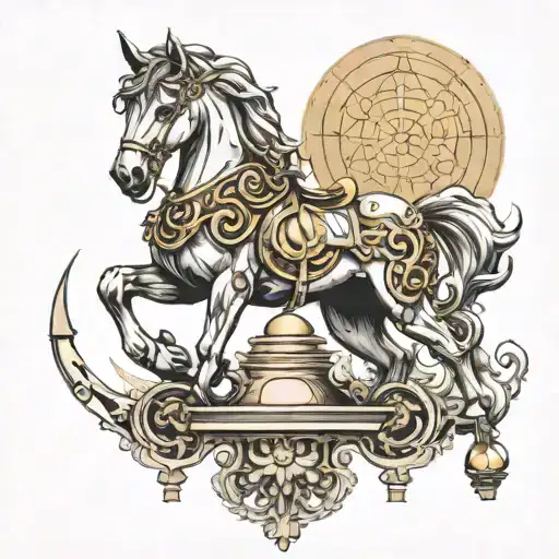 Libra Horse Beginning Architecture