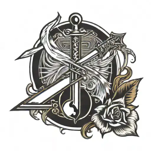 Eighth Note And Sword