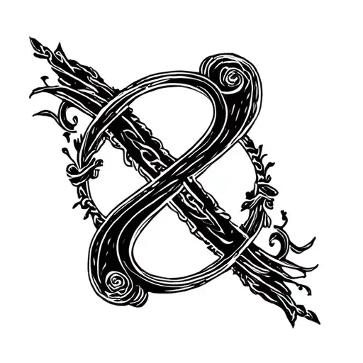 Raw Writing By The Symbol Of Infinite Symbol