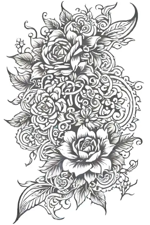 A Line From My Neck To My Lower Back