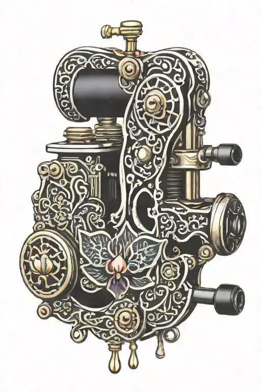 Orchid Tattoo Machine