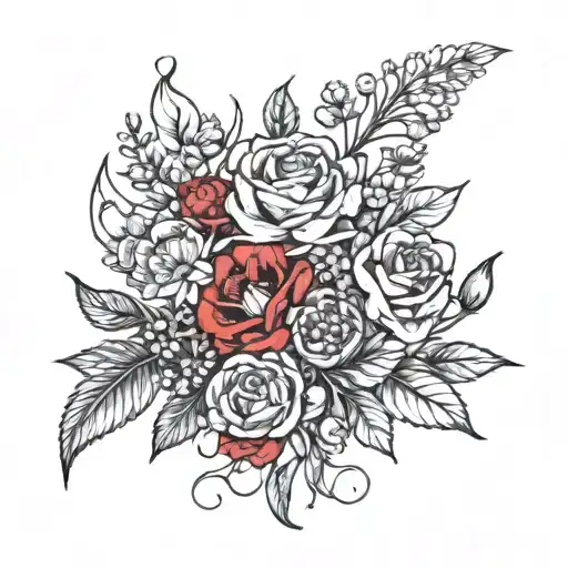 Birth Flower Bouquet July November July