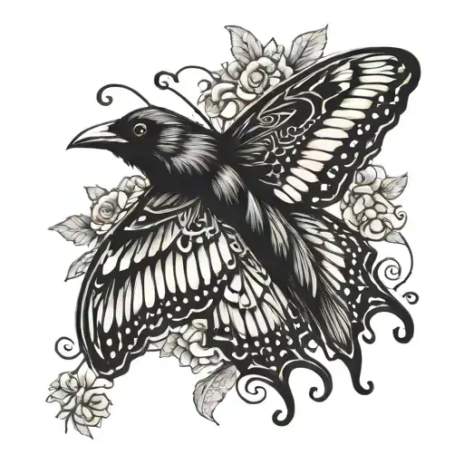 Crow Butterfly