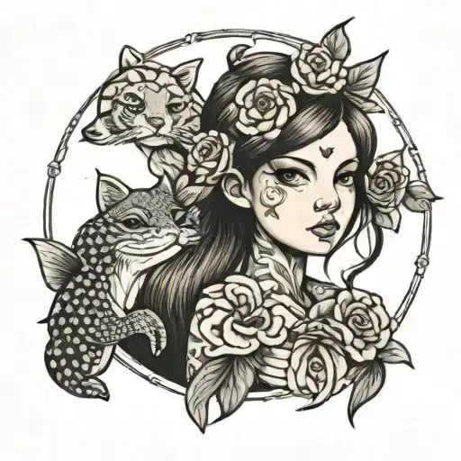 The Little Girl Is Strong Inside