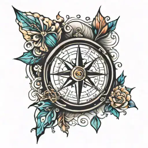 North Pointing Compass