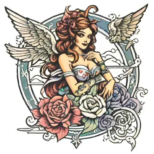 Aviation Gemini Sign Glamour