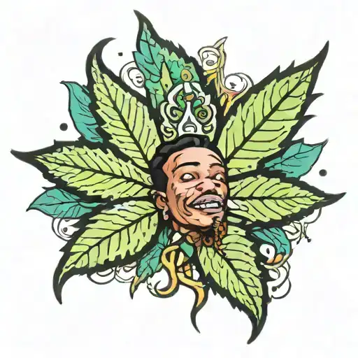 Wiz Khalifa Weed Leaf