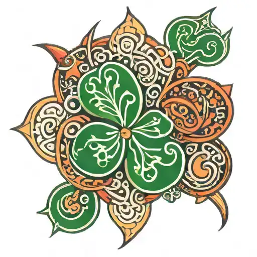 Italian Irish Tribal Symbols
