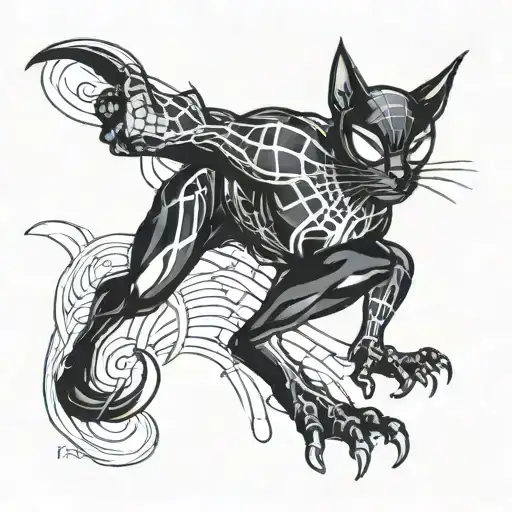 Black Cat Spiderman