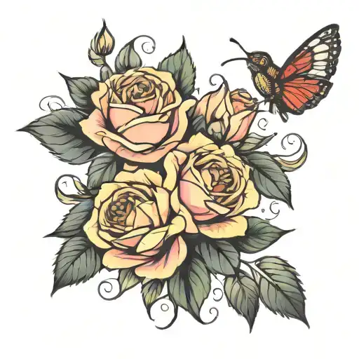 Rose Sunflower Carnation