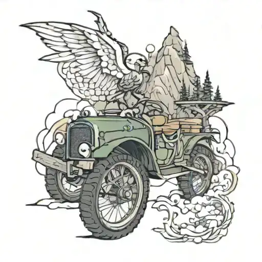 Bkue Cj3a On Mountain Trail