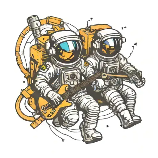 Astronaut And Music