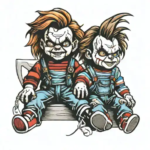 Gemini Tattoo Chucky And Chucky