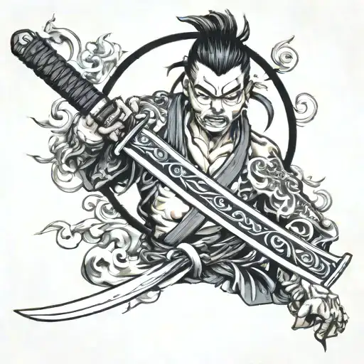 Inosuke Katana From Demonslayer