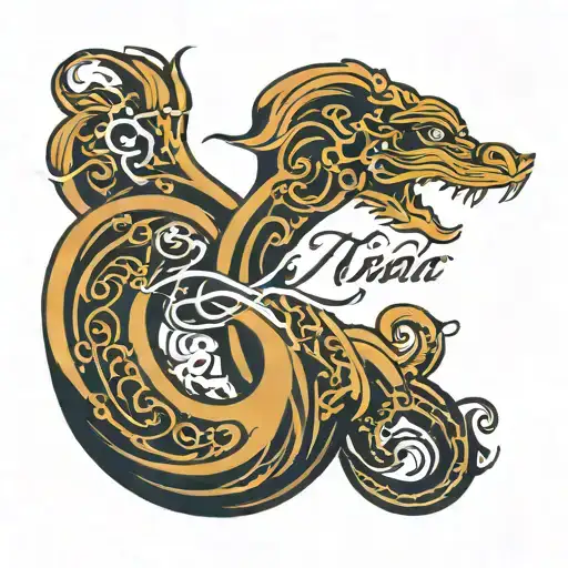 Arabic Word For Freedom Shaped Like Waves