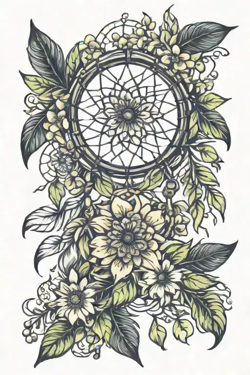 Dreamcatcher Herbal Flowers