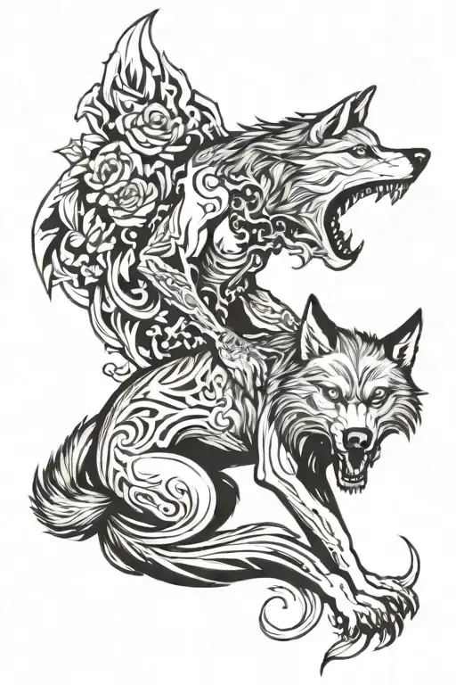 Death And Wolf