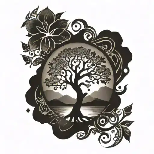 Tree Of Life Filipino Tribal