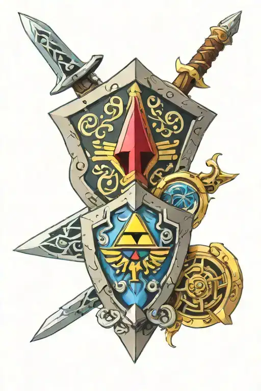 Legend Of Zelda Sword And Shield