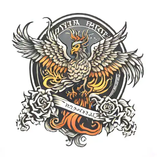 Phoenix Rising From A Grave That Says Old Beliefs