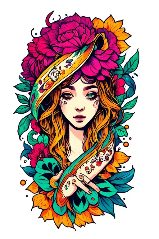 Trippy Outer Forearm