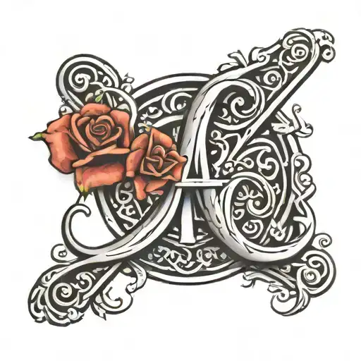 Weeding Ring Finger Letter A