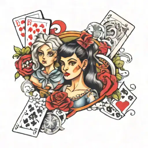 Gambling Daughter Child Father